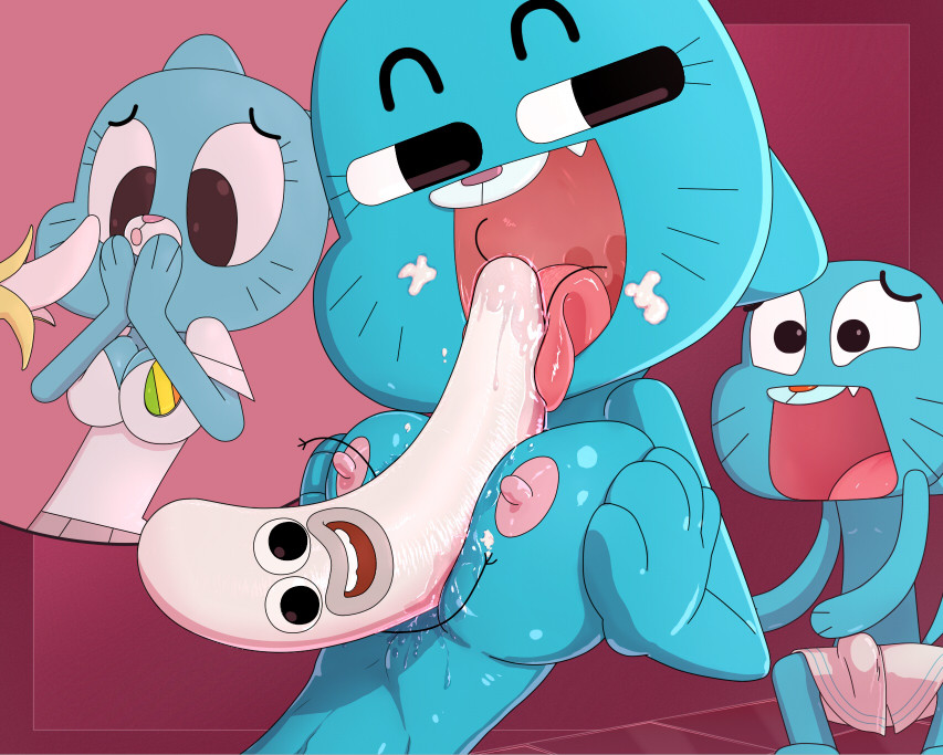 amazing of gumball nude world Sword and shield