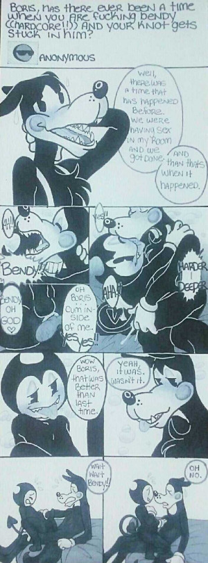 the ink bendy machine fanart and bendy Do you like horny bunnies 2
