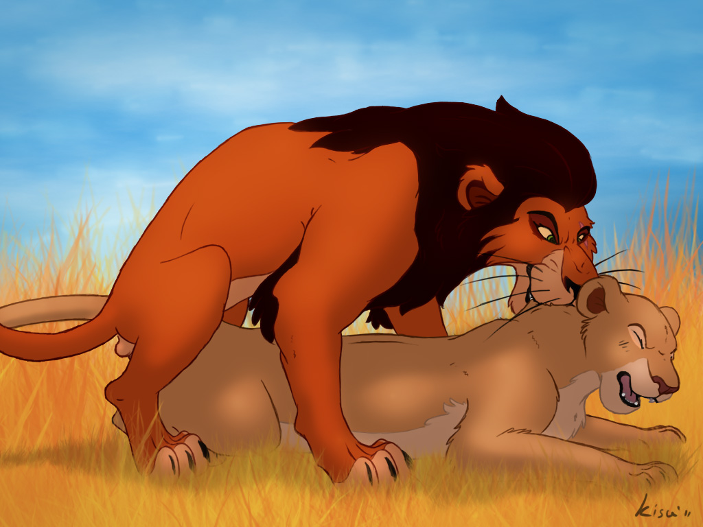 king the lion kovu kiara and Chief the fox and the hound