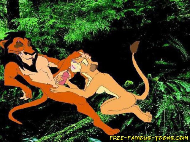 sarabi the lion and king mufasa Hentai in ass out mouth