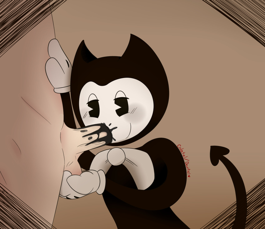 ink bendy and the fanart bendy machine Dog knot in pussy gif